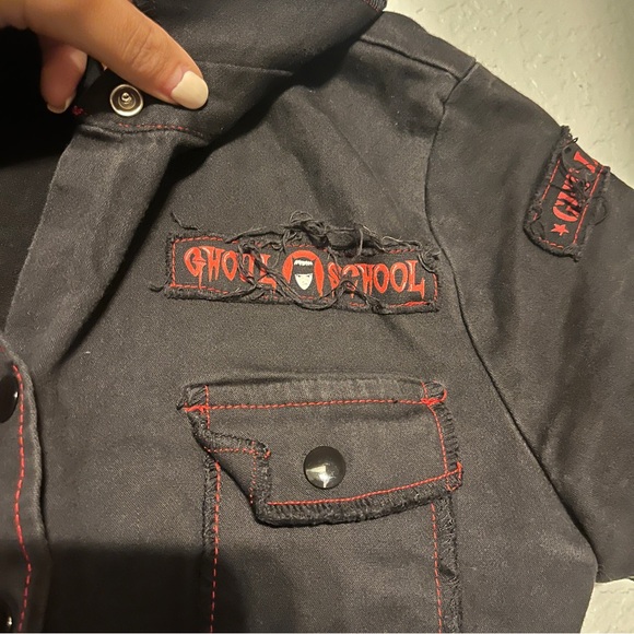 Extremely rare Emily the Strange mini dress 2000s vintage 90s - Picture 5 of 9